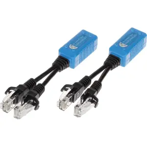 PoE Adapter Splitter PULSAR P-POE2 — 2x RJ45 (plug) to 1x RJ45 (socket)