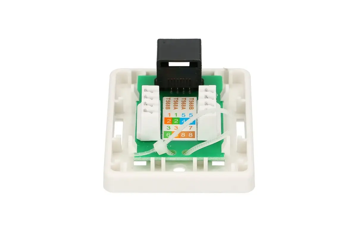 Extralink настенный порт 1x RJ45 KAT5E UTP Photo 4
