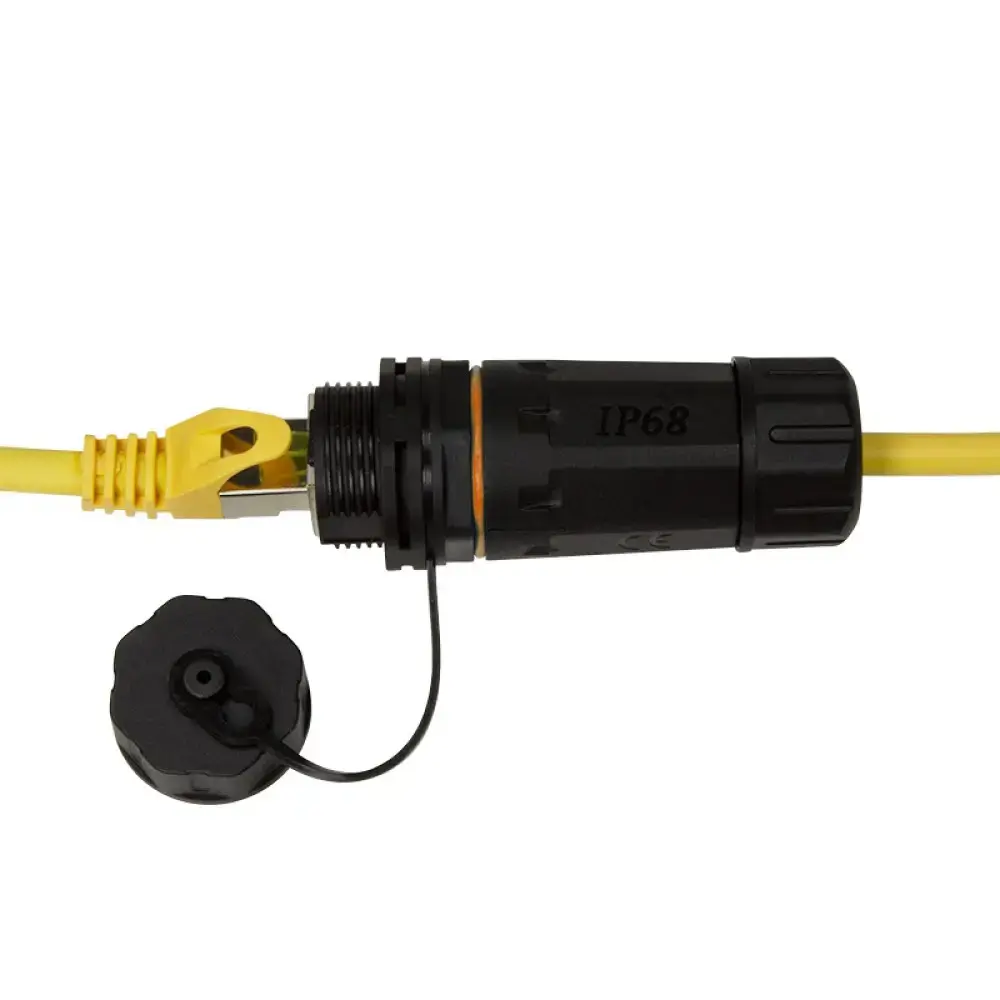 TECHLY IWP‑MD C6A‑IPGLT адаптер RJ45 гнездо‑гнездо Photo 4
