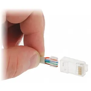 Модульный вставной RJ45 No name RJ45/6*P100 — модуль для 6 портов RJ45