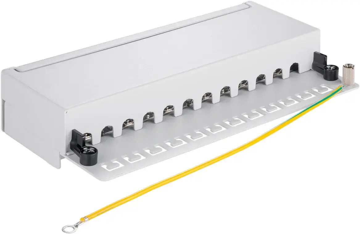 GOOBAY CAT 5e Mini/Desktop Патч-панель 12 портов Photo 2