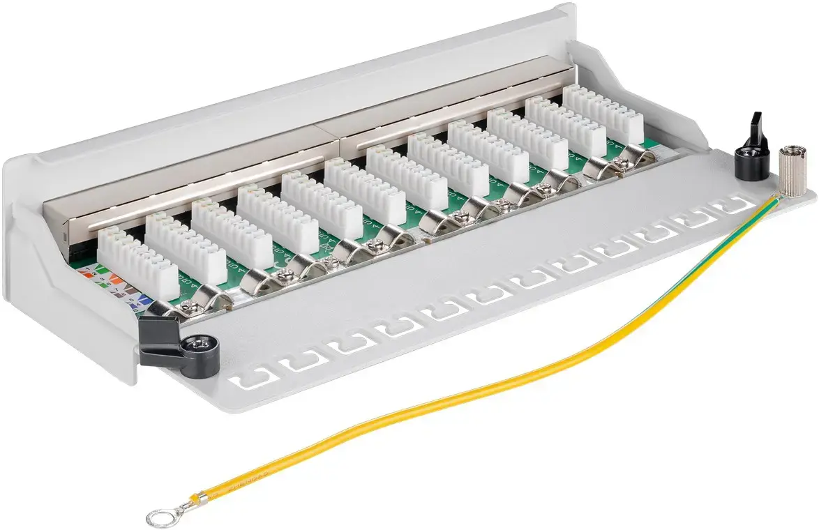 GOOBAY CAT 5e Mini/Desktop Патч-панель 12 портов Photo 3