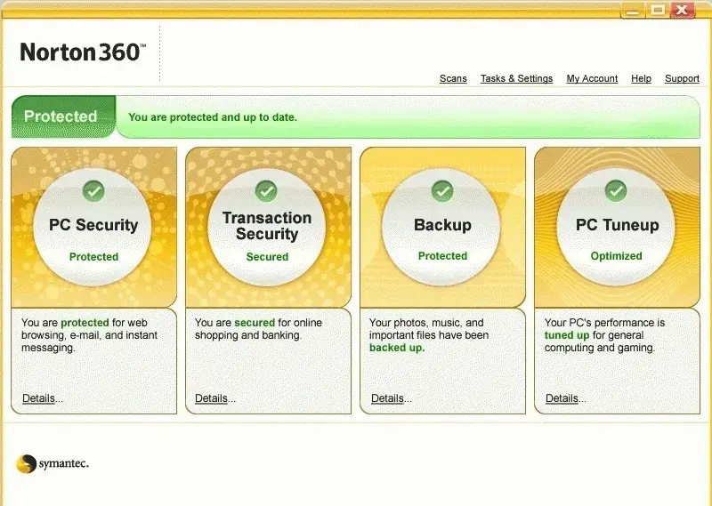 Norton 360 (EN) офисный пакет для Windows XP/Vista Photo 2