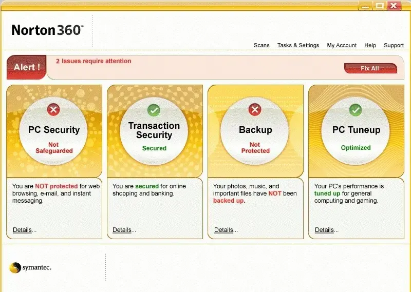Norton 360 (EN) офисный пакет для Windows XP/Vista Photo 3