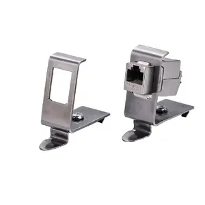 Keystone gender changer adapter ROLINE 21.13.1307, silver, keystone module connector