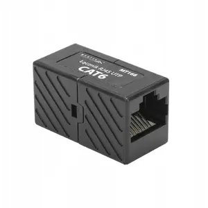 Разъем RJ45 UTP Cat.6 черный MONTIS MT168