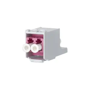 Keystone module Triton METZ CONNECT 15091075-I — flat violet/white, RJ-45