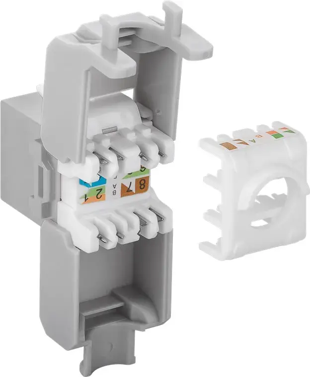 Keystone module RJ45 CAT6A UTP — GOOBAY Photo 3