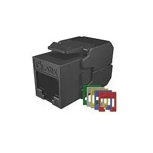 Keystone CAT6 UTP module SOLARIX SXKJ-6-UTP-RAL-SA with secure cap and Component Level 4PPoE certification