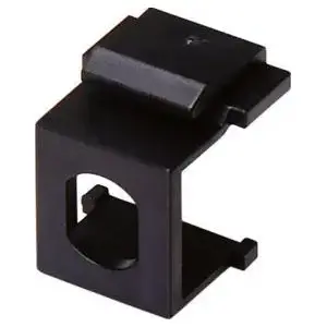 Keystone mount adapter for ST simplex adapter, Alantec MKA-ST-C, black