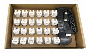 Модуль Keystone TECHLY IWP-KIT-C6U90 — угловой RJ-45, Cat6 UTP, 17×31×23 мм, белый