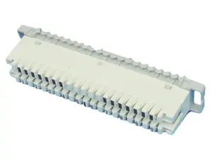 Terminal block Alantec TEL001 in white — insulated electrical connector for wiring