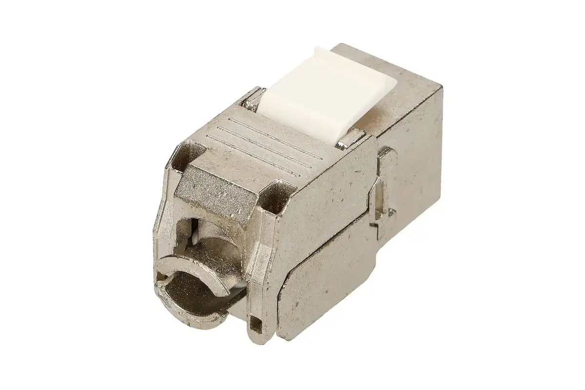 Extralink Keystone CAT6A STP RJ45 leņķa metāla Photo 2