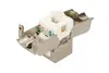 Extralink Keystone CAT6A STP RJ45 leņķa metāla Photo 3
