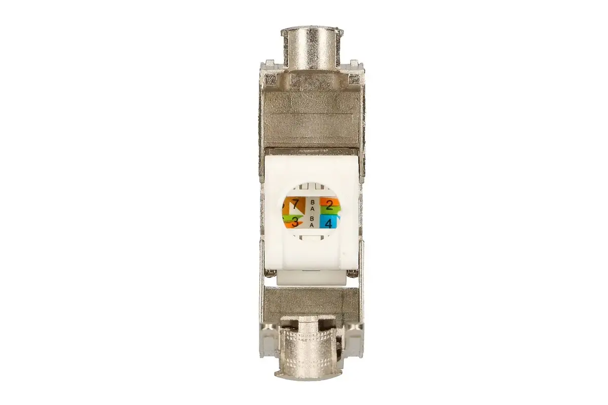 Extralink Keystone CAT6A STP RJ45 leņķa metāla Photo 4