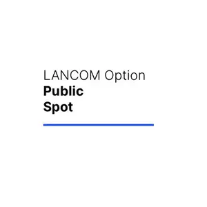 Software license Lancom Systems LANCOM Public Spot XL Option — 1 license for LANCOM 17xx/1800/1900/2100EF/88x-series