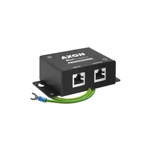 Surge Protector AXON Net Protector PROFESSIONAL — Black, Metal, 4 V, 0.5 m cable, 95 mm width