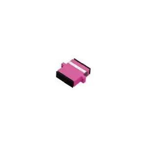 Fiber optic adapter Alantec SC duplex MM OM4 FOA-SC-MMD-4 — multimode OM4, SC duplex