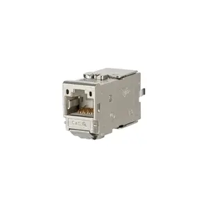 Разъем для проводов RJ-45 MetzConnect BTR 130B11-E — нержавеющая сталь, разъём RJ-45