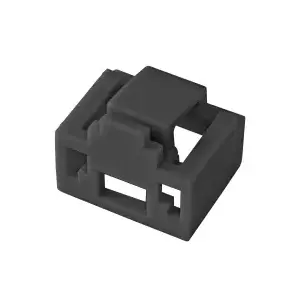 Cable security lock Alantec WT-BG-01 with RJ-45 connector, black, pack of 24