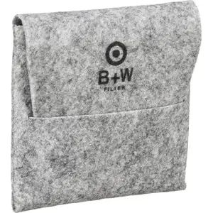 Protective felt pouch B&W Felt Pouch size M for one photographic filter up to 72 mm (model 1100608)