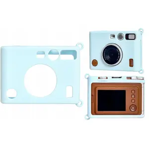 Protective Silicone Case LoveInstant for Fujifilm Instax Mini Evo — Blue