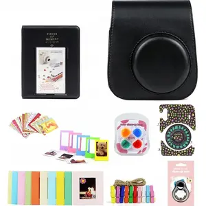 Aksesuāru komplekts LoveInstant priekš Instax Mini 11 — 8 in 1 melns
