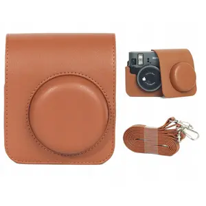 Camera Case LoveInstant for Fujifilm Instax Mini 41 — Brown protective cover