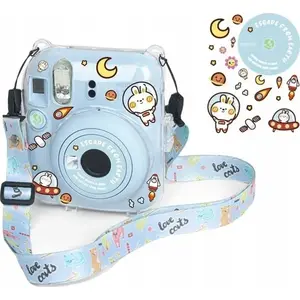 Protective case LoveInstant for Fujifilm Instax Mini 12 with stickers, model SB7760