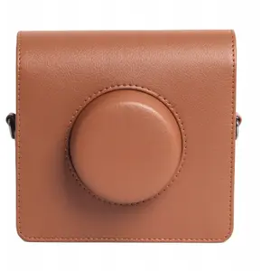 Camera case LoveInstant for Fujifilm Instax Wide Evo — brown protective cover