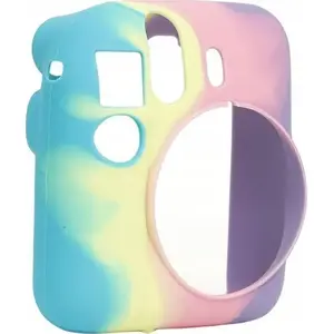 Protective Silicone Case LoveInstant for Fujifilm Instax Mini 12 — Rainbow