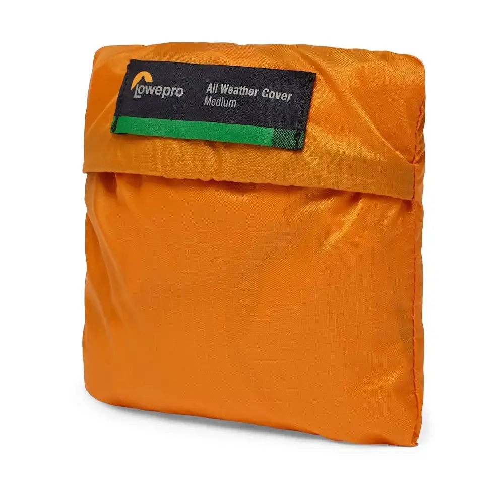 Lowepro AW cover M rain cover — Orange Photo 3
