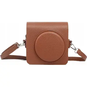 Camera case LoveInstant for Fujifilm Instax Square SQ40 — brown protective cover