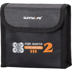 Огнестойкий футляр Sunnylife для 3 аккумуляторов DJI Avata 2 (модель SB8936)