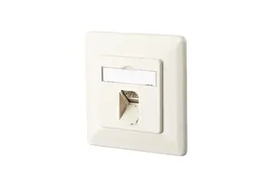 Розетка RJ-45 Metz 26.11.0792 — белая, BTR NETCOM 1307371002-I