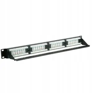 Patch panel Legrand Category 6a 24-port UTP, gray