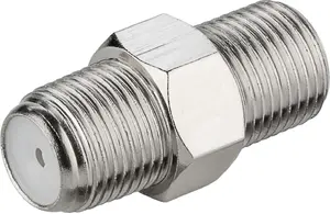 Разъём GOOBAY F Connector: F Socket > F Socket — F-type переходник, 10.9×23.1 мм, 1 шт.