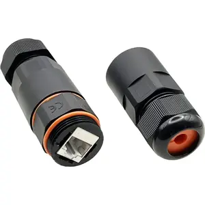 Alantec IP68 RJ45–RJ45 разъем Cat6A STP OS010IP Photo 1