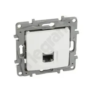 Network outlet Legrand NILOE RJ45 socket Cat.6 UTP white (model 764573)