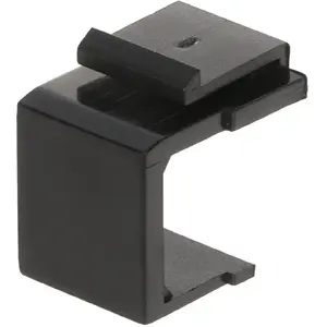 Keystone Blank Insert No name FX-Z/B — modular keystone faceplate closure