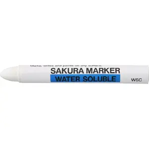 Marķieris BRUYNZEEL SAKURA Sakura Watersoluble Crayon Marker zmywalny White - ūdenī šķīstošs balts krītiņa marķieris