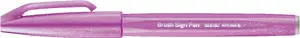 Felt brush pen PENTEL Brush Sign fine tip, purple, 1 pc