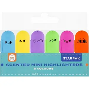 Marķieri STARPAK ZAKRESLACZ MINI ar smaržu 6 krāsas (STK ZAK26)
