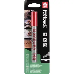 Marķieris Sakura Marker Pen-Touch 140 sarkans — Sakura SKBL140SAK1B, krāsu marķieris, apašs gals