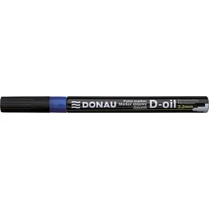 Marķieris Donau D-Oil ar eļļas tinti, uzgalis 2.2 mm, zils