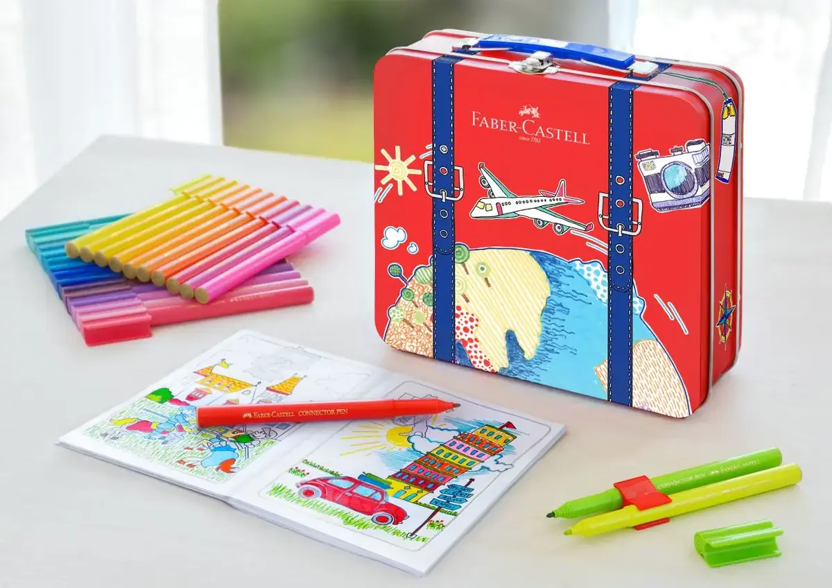 Фломастеры Faber-Castell 155535 — 40 цветов Photo 2