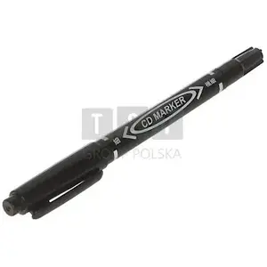 Divpusējs marķieris Toma MARKER/0.5-1.0 melns — 0,5 mm un 1,0 mm gali