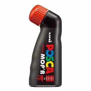 Марķieris Uni POSCA PCM-22 Red — sarkans ūdens bāzes pigmenta marķieris, smalka uzgaļa, 1 gab.