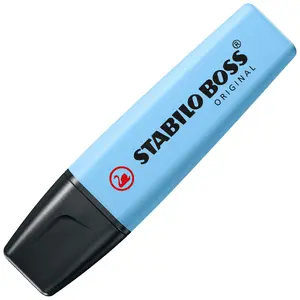 Marķieris Stabilo Boss Original Pastel šķērsgriezuma uzgali, zils, 1 gab., Vācija