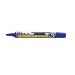 Permanent marker No name NLF50-CO, blue ink, bullet tip, pack of 12
